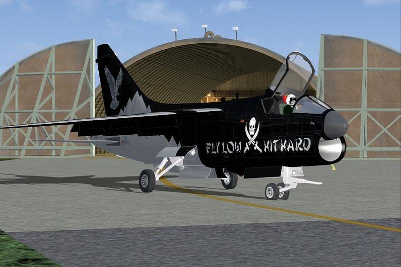 FS2004 Hellenic LTV A-7H Corsair II 2007 Special