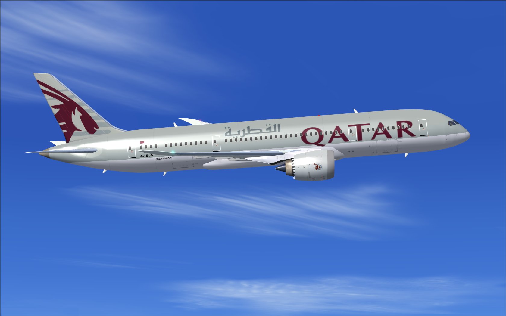 FSX Qatar Boeing 787-8 V2