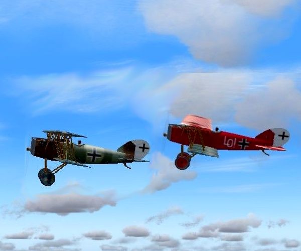 FS2002 FS2004 FSX CFS2 WW 1 Pfalz D XII