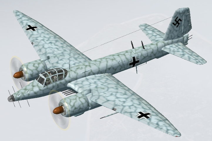 FS2002 FS2004 Junkers Ju-388 J-V4