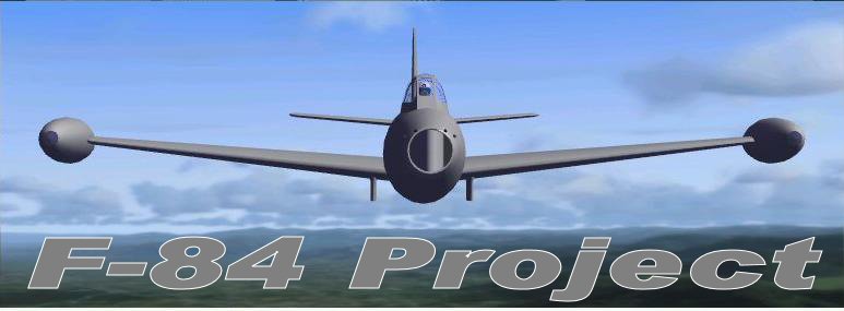 FSX F-84 Thunderjet