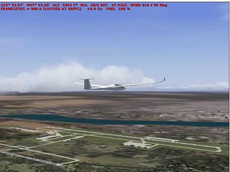 FS2002 FS2004 Brasilia Brazil Thermals  Scenery