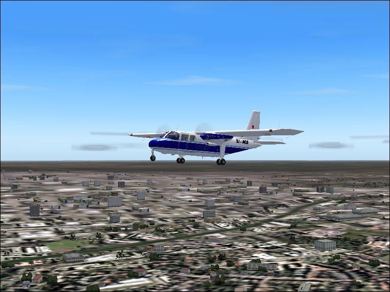 FS2004 Zambia Flying Doctor Service BN 2B Islander Version 2