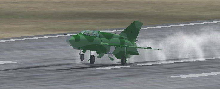 FS2004 MiG-21UM OADF VFR