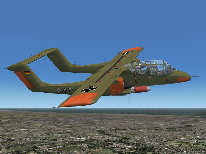 FS2004 OV-10 Bronco Germany Air Force