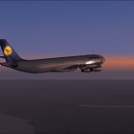 FS2004 A-340 Lufthansa