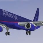 FSX  Aurora Airways Airbus A321