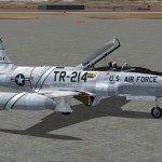 FS 2004 T-33A T-Bird Jet Training Aircraft