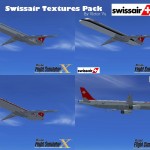 FSX Swissair Texture Pack for the A321 and MD-83